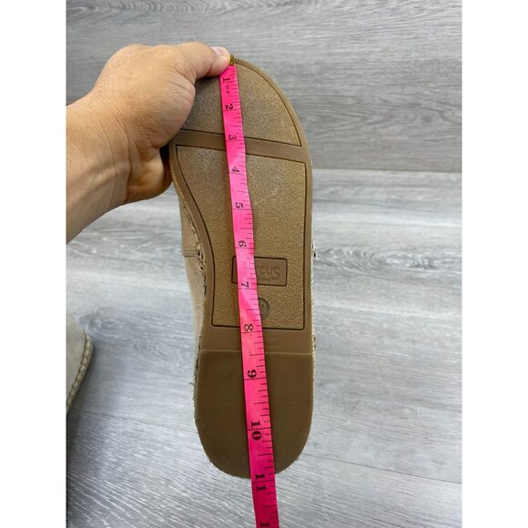 Circus By Sam Edelman Loretta Women's Espadrille Flat 10 Beige Comfort Shoes - Picture 9 of 10